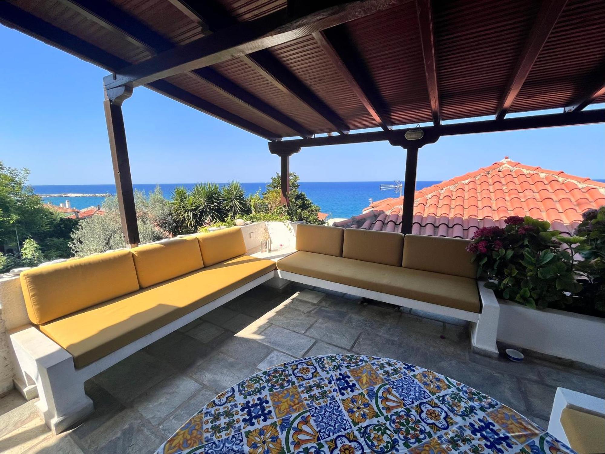 Casa Fagri - Maisonette With Sea View Agios Ioannis  Екстер'єр фото